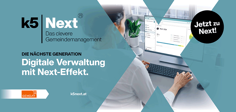 k5|Next - Digitale Verwaltung mit Next-Effekt.